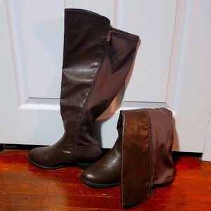 Wide Calf Wide Width Knee High Boots NEW